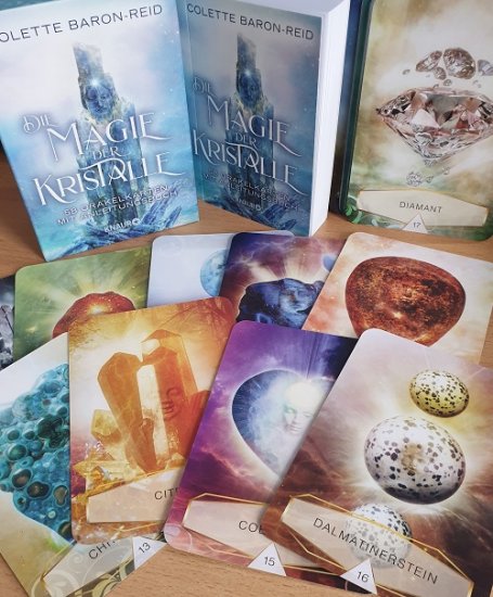 Die Magie der Kristalle - Kartenset- Colette Baron-Reid - zum Schließen ins Bild klicken