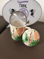 (Bild für) Set Teetasse »happy Buddha « inkl. Teesieb - 400ml