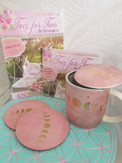 Tea for Two - GÖTTINNEN Set - Buch/CD/Tasse/Untersetzer - zum Schließen ins Bild klicken