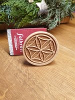 (Bild für) Keks Stempel - Blume des Lebens - 6 cm