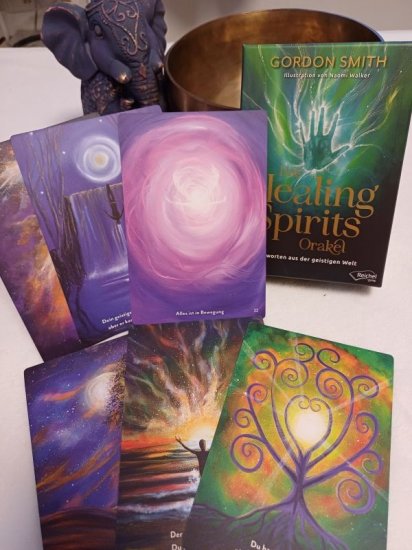 Das Healing Spirits Orakel - Gordon Smith - 48 Karten - zum Schließen ins Bild klicken