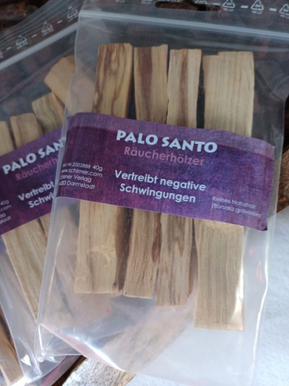 Palo Santo - Räucherholz - 10 cm - 40g - zum Schließen ins Bild klicken