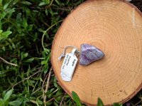 (Bild für) Sugilit -Kettenanhänger - Südafrika - ca. 2cm