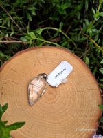 (Bild für) Rutilquarz - Edelsteinanhänger - 2,5 cm