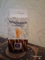 (Bild für) Räucherkegel Weihrauch - 20g
