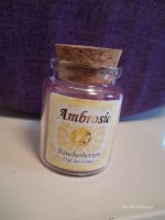 (Bild für) Ambrosia Räucherherzen - Glas - 12 Herzen
