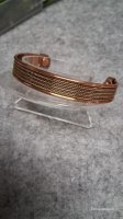 (Bild für) Kupfer Armband mit vier Kordeln , magnetisch - biegsam