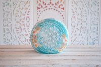 (Bild für) Meditationskissen jade/orange - 38 x 17 cm -
