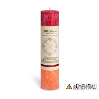 (Bild für) Allgäuer Heilkräuter Kerze - Sommer-Sonnenwende -