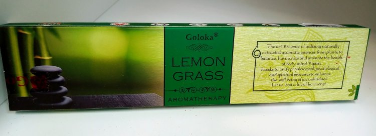 Räucherstäbchen - Goloka - Lemongrass -15g - zum Schließen ins Bild klicken