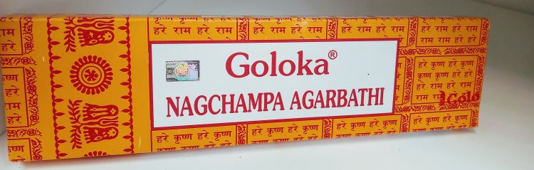 Räucherstäbchen - Goloka - Nag Champa Agarbathi -15g - zum Schließen ins Bild klicken