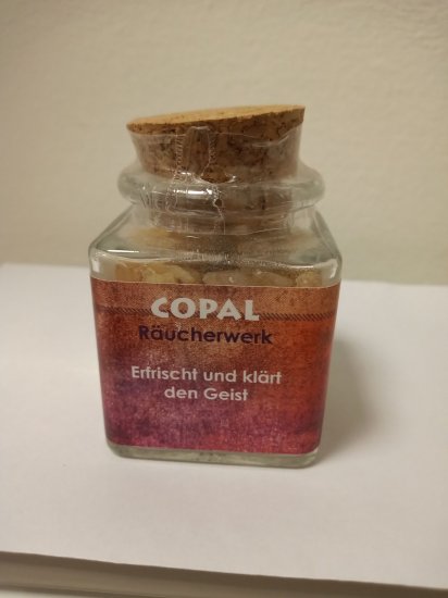 Räucherharz - Copal - 50 ml - zum Schließen ins Bild klicken