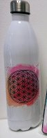 (Bild für) Blume des Lebens Trinkflasche - Metall - 1 Liter