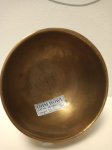 Klangschale OHM Bowl ca. 265g Klangschale OHM Bowl ca. 265g
