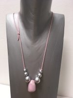 (Bild für) Edelstein Kette - Illusion - 60cm