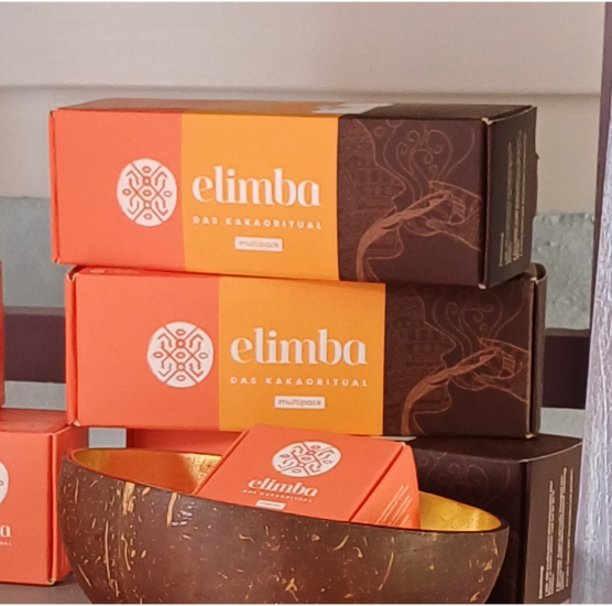 Elimba Happy Cacao Box 3er - Bio & Vegan - 3x 50g Box - zum Schließen ins Bild klicken