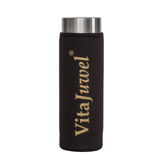 Vita Juwel - Flasche - Schutzhülle - schwarz - zum Schließen ins Bild klicken