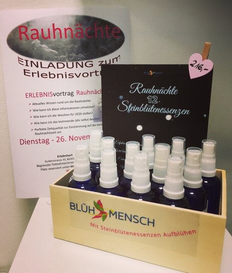 Rauhnachts Set Special, Steinblütenessenzen Set - zum Schließen ins Bild klicken