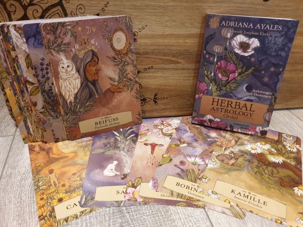 Herbal Astrology Orakel - 56 Karten - Booklet - zum Schließen ins Bild klicken