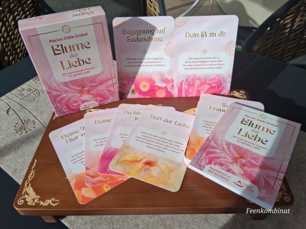 Blume der Liebe - Kartenset - 40 Karten - zum Schließen ins Bild klicken