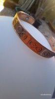 (Bild für) Kupfer Armband Unendlichkeit , magnetisch - biegsam